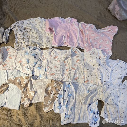 Детские вещи пакетом от 0 до года