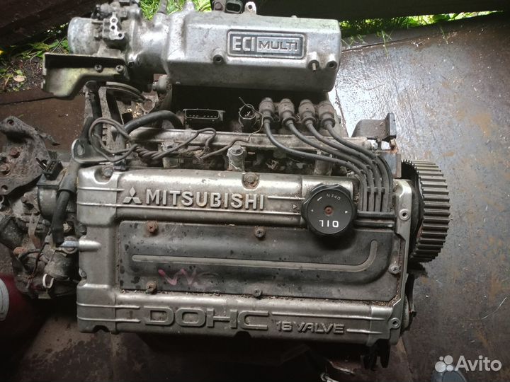 Двс 4G63 в сборе с аккп