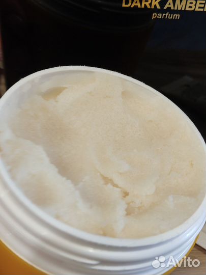 Clarins aroma сахарный скраб и бальзам набор