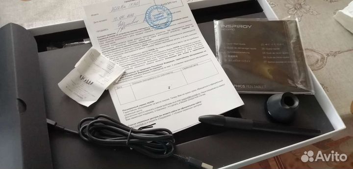 Графический планшет huion h610pro