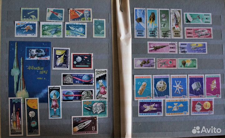 Космос Первые марки