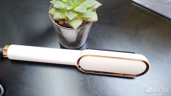 Электрическая Расческа-выпрямительБелый