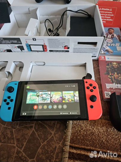 Nintendo switch прошитая v1