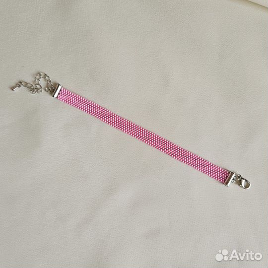 Комплект украшений из бисера ручной работы