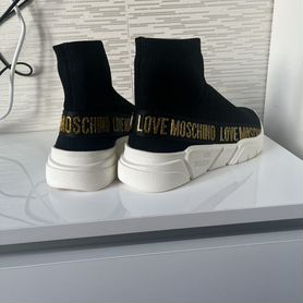 Женские кроссовки-носки love moschino р-р.40