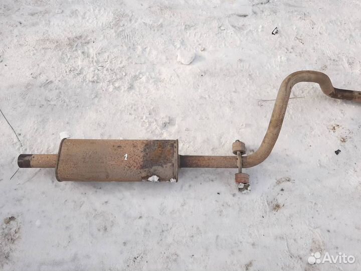 Глушитель основной Skoda Rapid 2012-2020