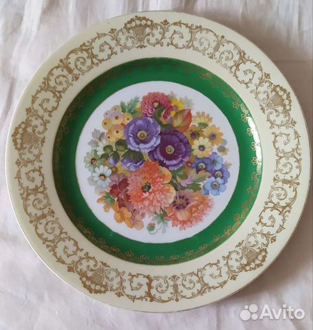 Блюдо антикварное