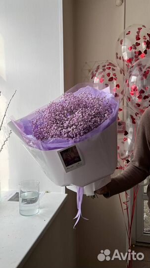 Доставка цветов Чистополь самая стойкая Гипсофила