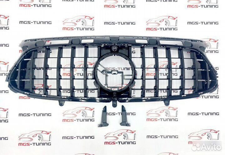 Решетка Mercedes GLA-class H247 GT style black