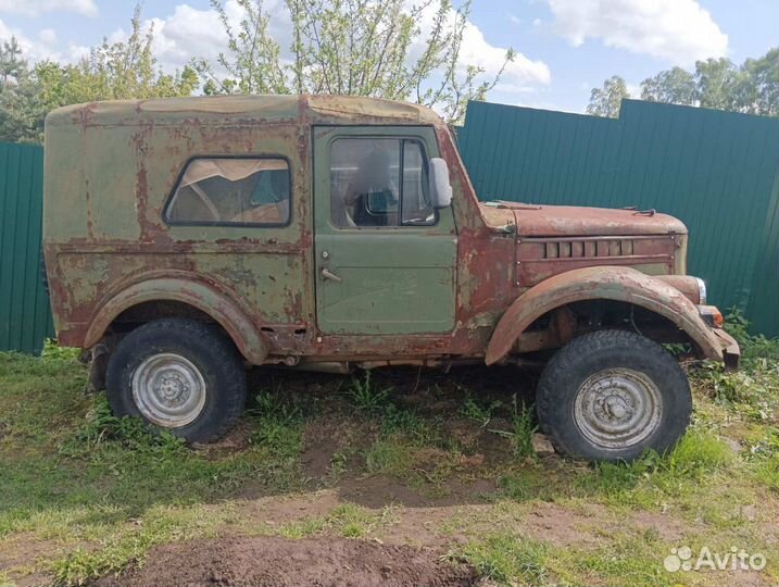 ГАЗ 69 2.1 МТ, 1971, 10 000 км