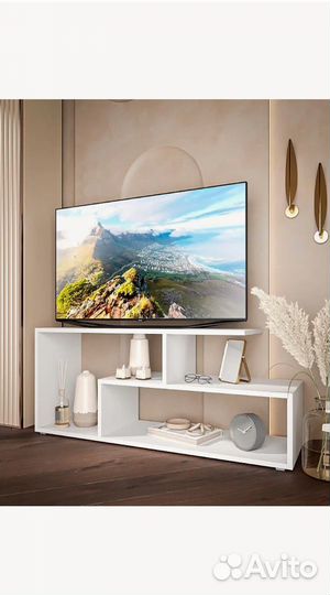 Тумба под тв белая