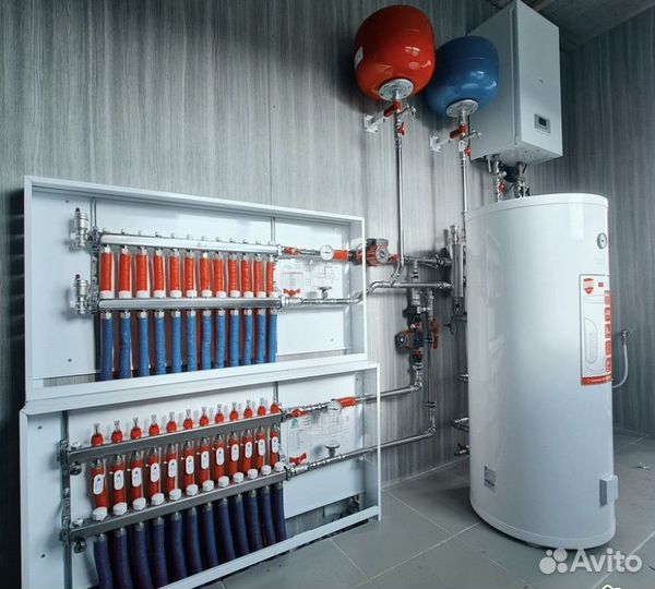 Монтаж system отопления