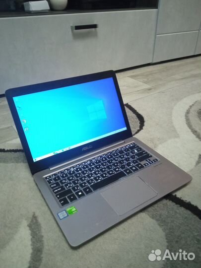 Мощный игровой ноутбук asus, i3, 940mx, ssd