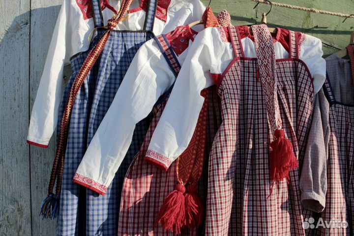 Русский народный костюм для девочек