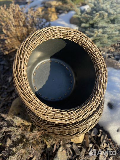 Кашпо из ротанга 30л