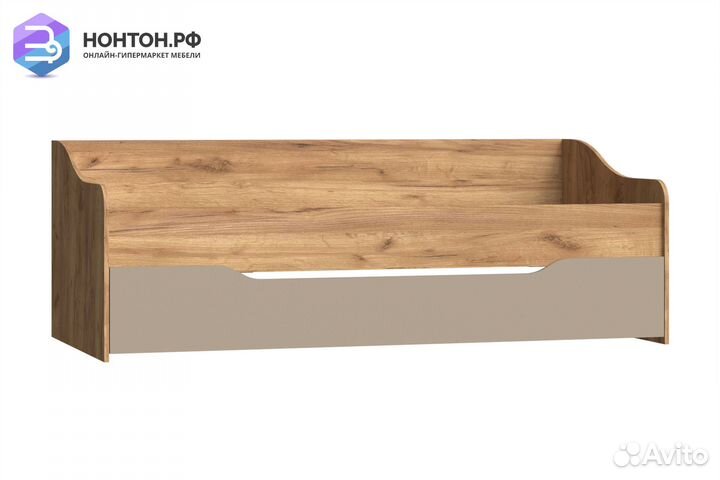 Кровать выдвижная Челси Color дуб крафт / глиняный