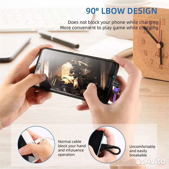 Новый магнитный кабель gtwin 3А