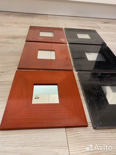 Зеркало декоративное в раме IKEA malma