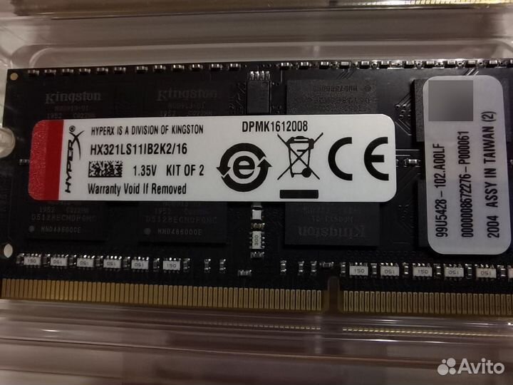 Оперативная память sodimm DDR3