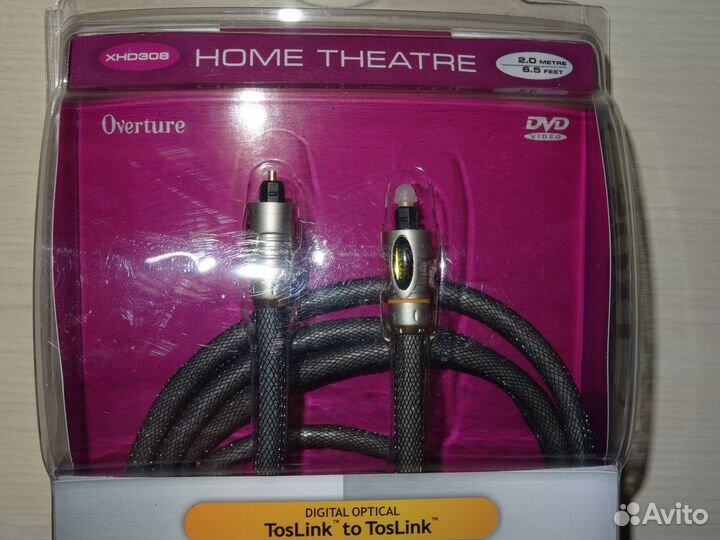 Ixos XHD308-200 Digital Optical Toslink to Toslink