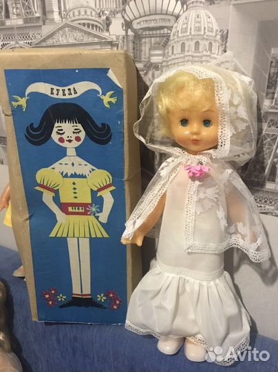 Кукла СССР. В профиле еще куклы. Новая невесточка)