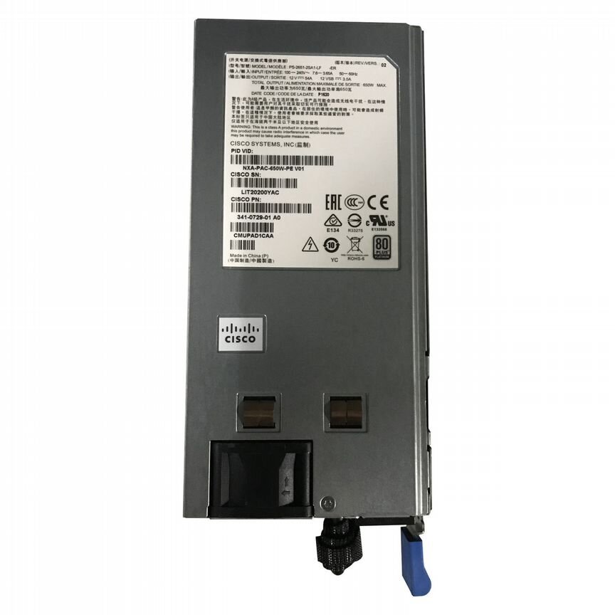 [PS-2651-2SA1-LF] Блок Питания Cisco 650w Ps-2651-2sa1-Lf
