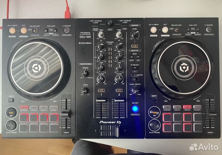 Dj контроллер pioneer ddj 400
