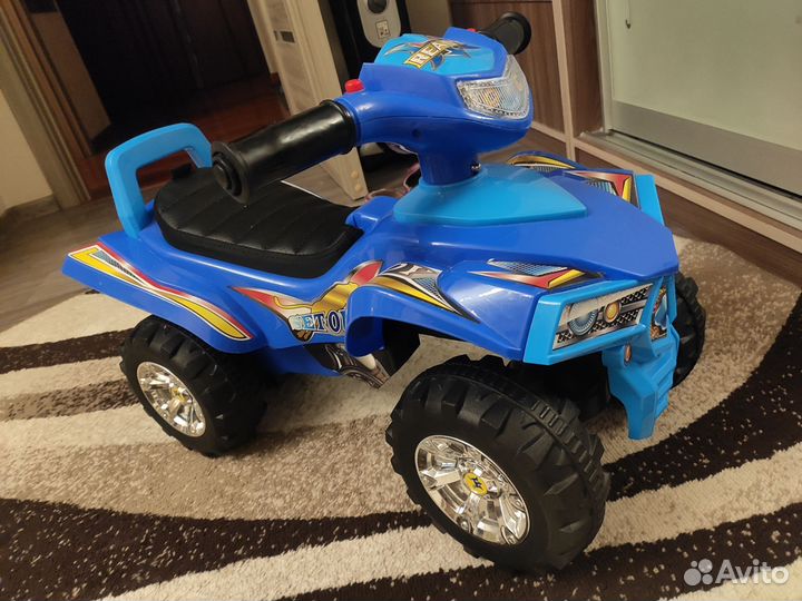 Квадроцикл каталка машина детская