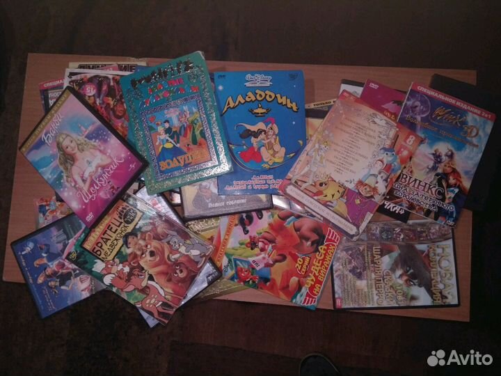 Продам диски с мультфильмами