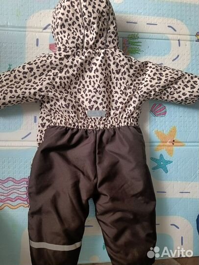 Зимний комбинезон для девочки 86