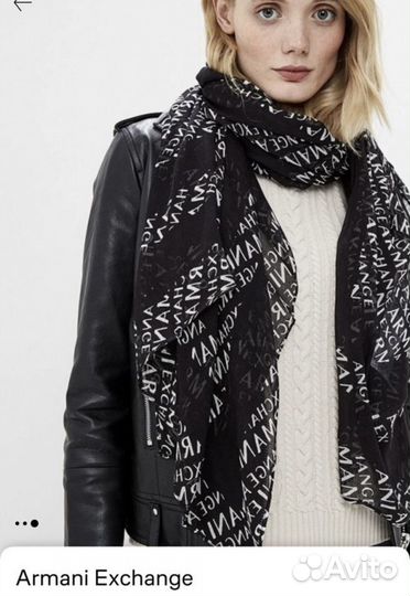 Новый шарф палантин armani exchange