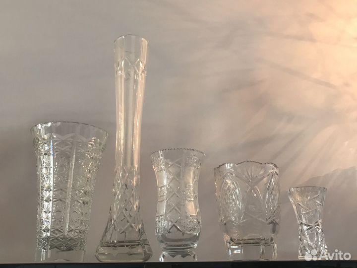 Хрустальная ваза