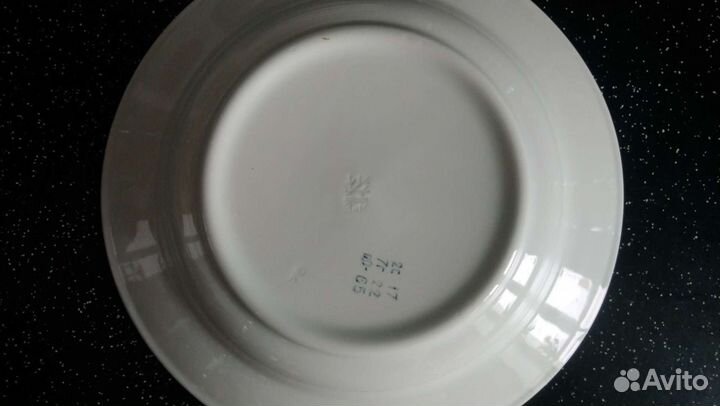 1. Тарелка суповая 6 шт. СССР зик 60-е г