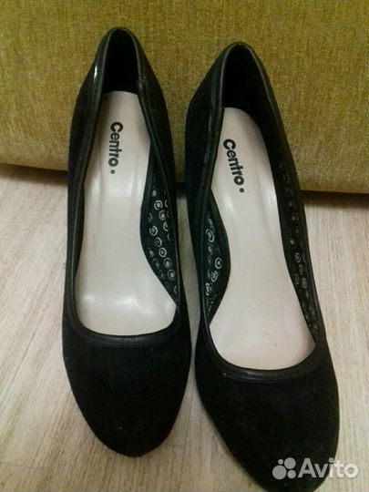 Туфли черные