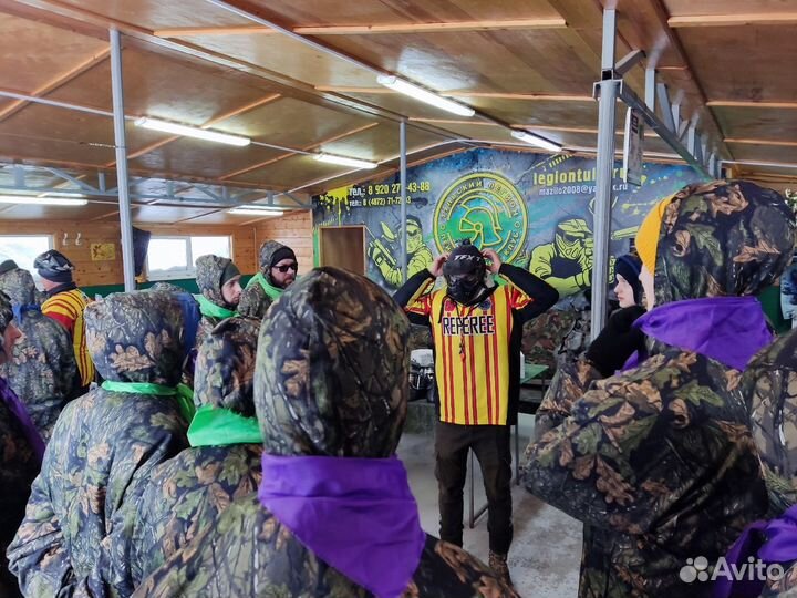 Инструктор по пейнтболу, лазертагу, страйкболу