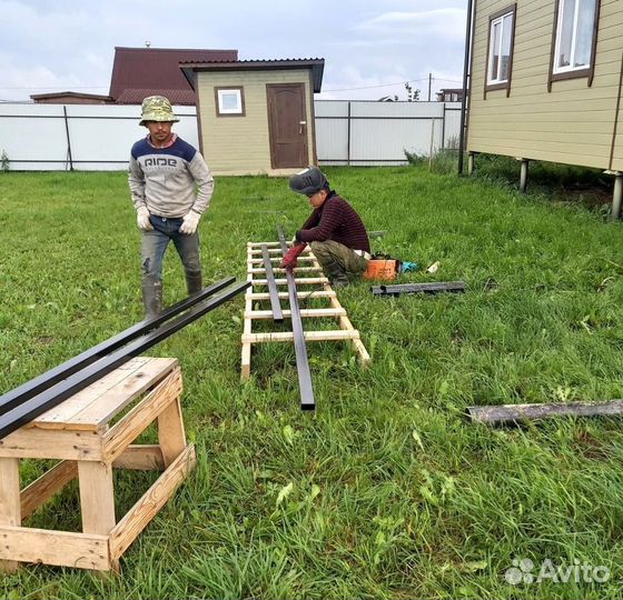 Фундамент / Винтовые сваи под ключ