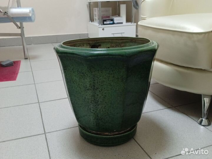 Горшок для цветов керамика большой