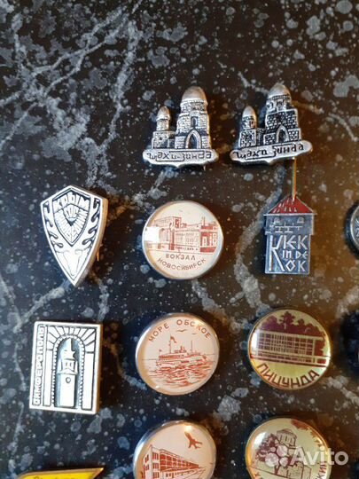 Интересный комплект значков СССР. 17 шт