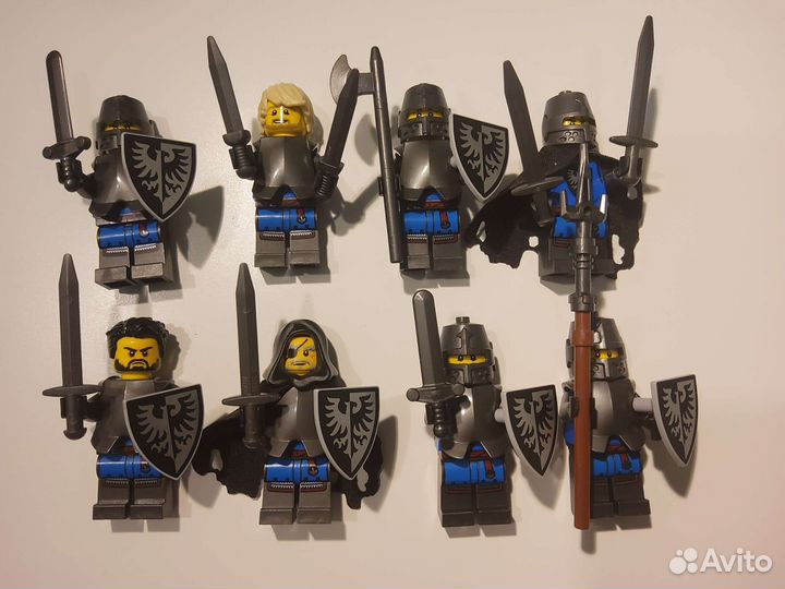 Lego аксессуары Black Falcon Knight и минифигурки