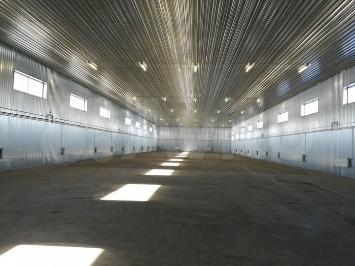 Склад, пр-во 1500-3000 м² жд пандус готов к въезду