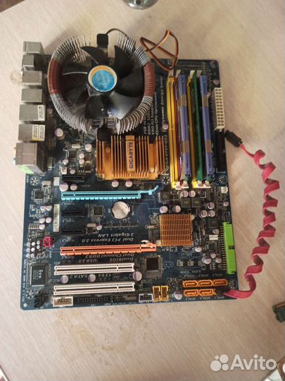 Комплект материнская плата 775 сокет