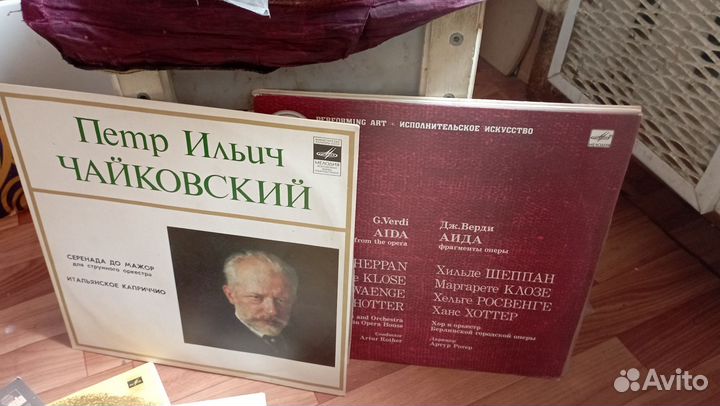 Виниловые пластинки СССР в ассортимент