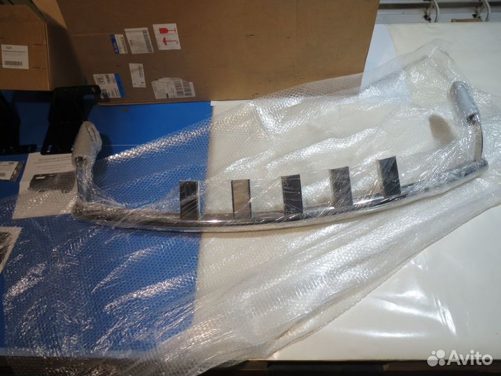 Защита заднего бампера