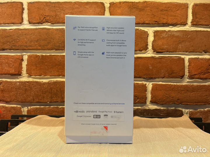 Умная колонка Google Home