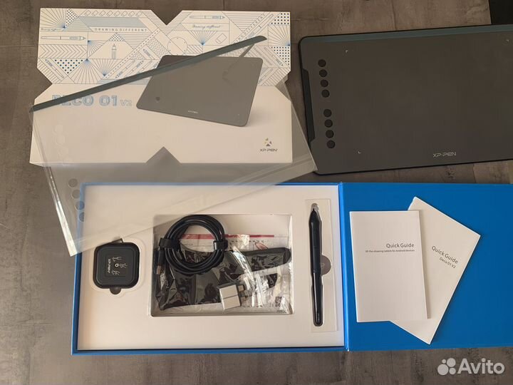 Графический планшет xp pen deco 01 v2