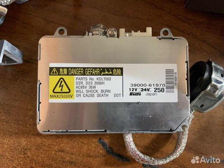 Линзы и блоки розжига в фары mazda 6 gh