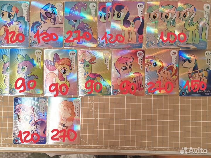 UR my little pony карточки
