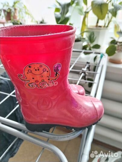 Резиновые сапоги 22 размер