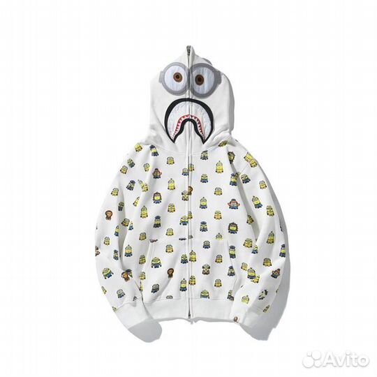 Худи bape minions
