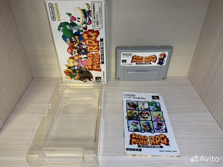 Super Mario RPG. snes. SFC. Super Famicom
